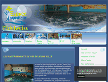 Tablet Screenshot of espaceledelweiss.com